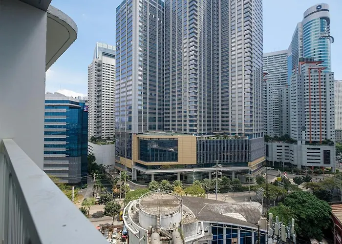 Blush Haven With Netflix, Wifi And Balcony Near Glorietta Apartment Manila