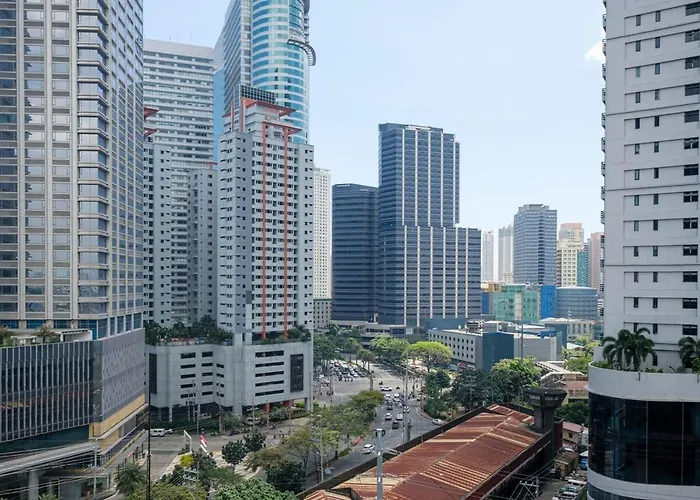 Blush Haven With Netflix, Wifi And Balcony Near Glorietta * Manila