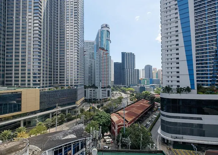 Blush Haven With Netflix, Wifi And Balcony Near Glorietta Apartment *